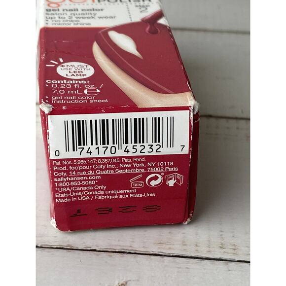 Sally Hansen Salon Gel Nail Polish-Crazy Crimson 240-0.23 fl oz - Picture 9 of 12